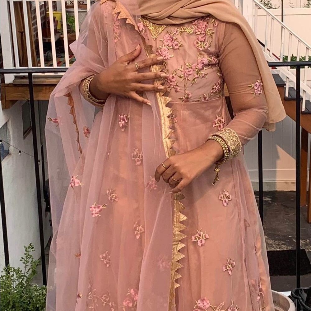 Pink Indian gown